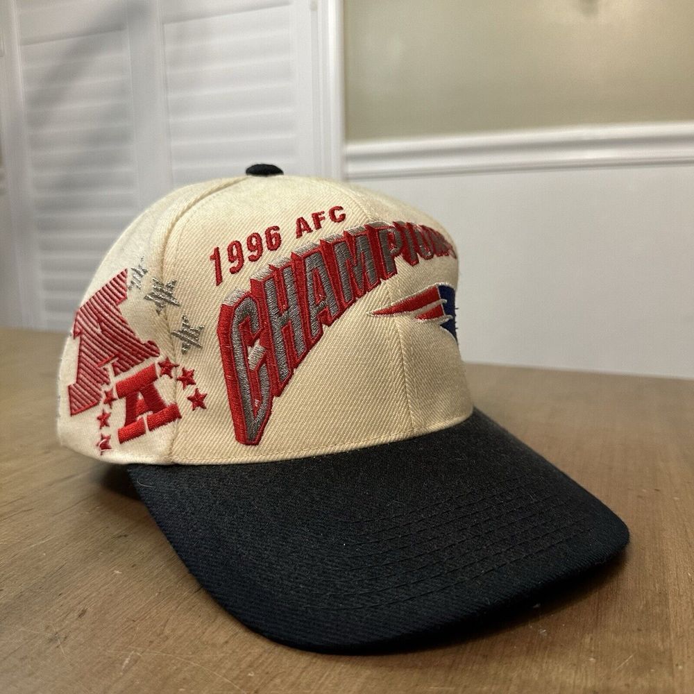 Sports Specialties Hat Mens White Pro Line 1996 AFC Champions NFL Snapback OS